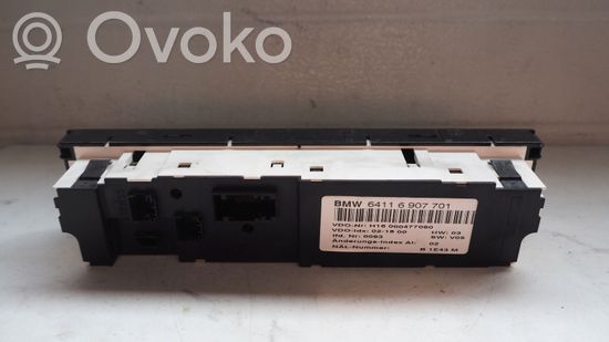 BMW 3 E46 Climate control unit 64116907701