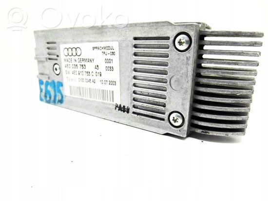 Audi A8 S8 D3 4E Voice control module 4E0035753