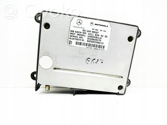 Mercedes-Benz E W211 Bluetooth control unit module A2118209285