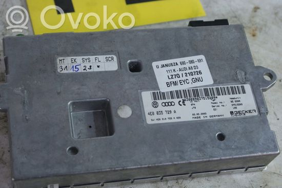Audi A8 S8 D3 4E MMI control unit 4e0035729a