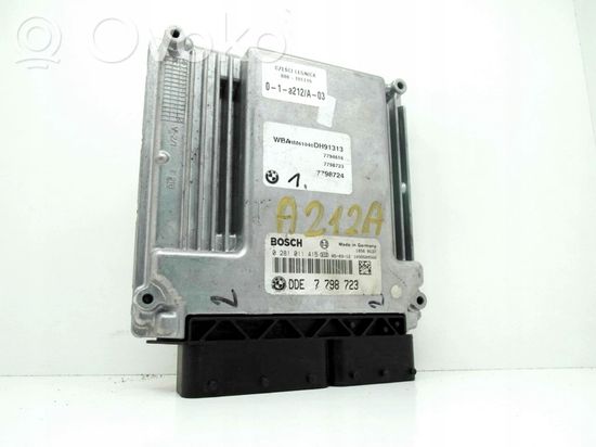 BMW 7 E65 E66 Engine control unit/module 7798723