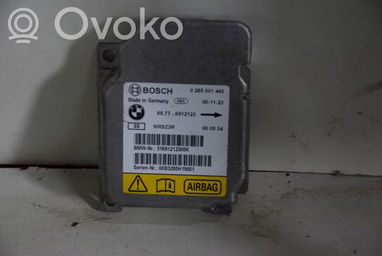 BMW 3 E46 Airbag control unit/module 65.77-6912123