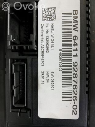BMW 3 E92 E93 Climate control unit 9287626