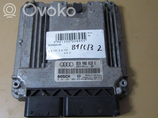 Audi A4 S4 B6 8E 8H Engine control unit/module 8E0906018K