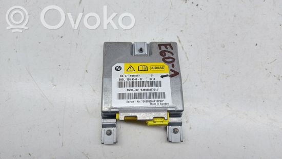 BMW 5 E60 E61 Airbag control unit/module 6940297 65776940297