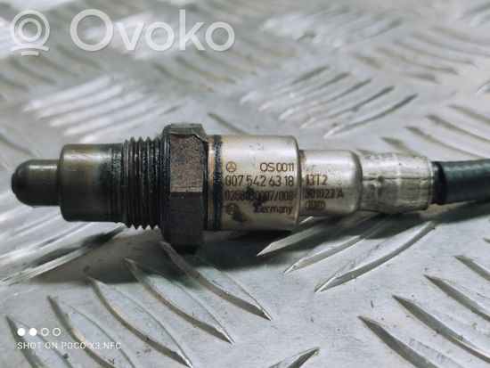 Mercedes-Benz A W176 Lambda probe sensor 0075426318
