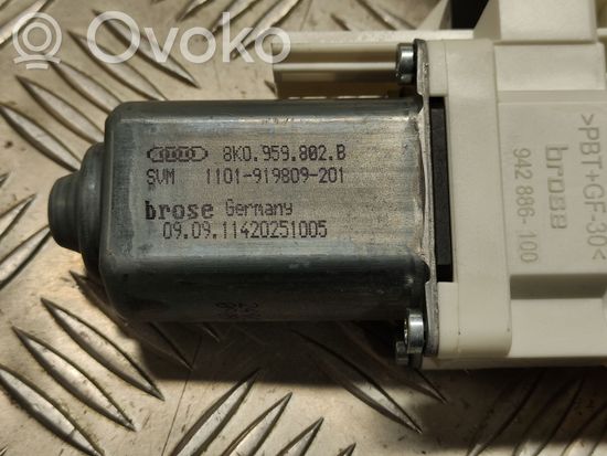 Audi A6 C7 Front door window regulator motor 8K0959802B