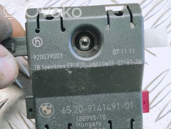 BMW 3 E90 E91 Aerial antenna amplifier 9141491