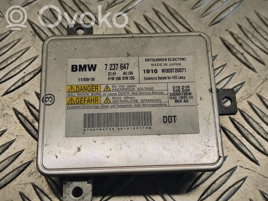 BMW 3 E90 E91 Headlight ballast module Xenon 7237647