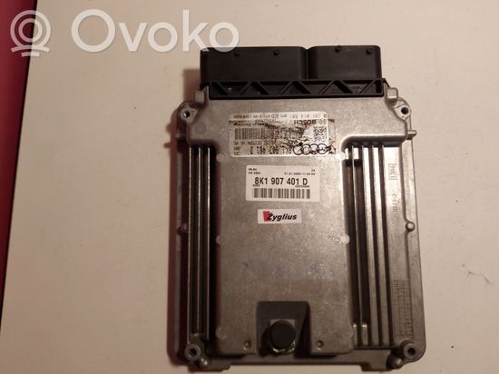 Audi A5 8T 8F Engine control unit/module 8K1907401D