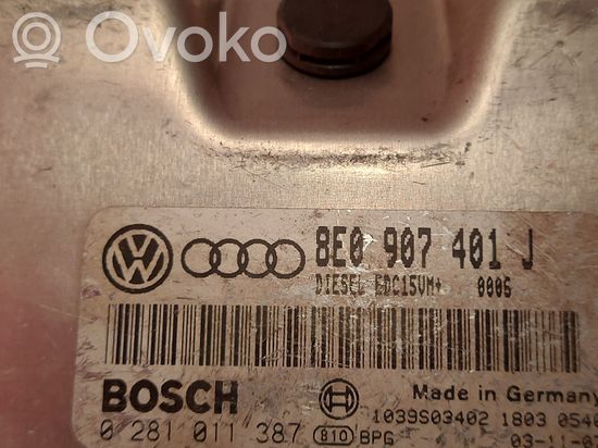 Audi A6 S6 C5 4B Engine control unit/module 8E097401J