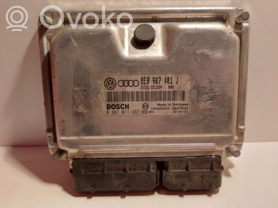 Audi A6 S6 C5 4B Engine control unit/module 8E0907401J