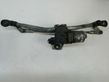 Front wiper linkage and motor