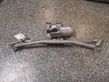 Front wiper linkage and motor