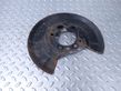 Rear brake disc plate dust cover