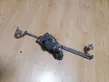 Front wiper linkage and motor