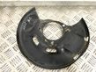 Front brake disc dust cover plate