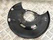 Front brake disc dust cover plate