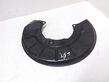 Front brake disc dust cover plate