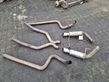 Rear muffler/silencer tail pipe