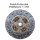 Clutch pressure plate