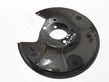 Rear brake disc plate dust cover