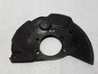 Front brake disc dust cover plate