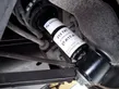 Rear shock absorber with coil spring