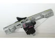 Rear door window regulator with motor