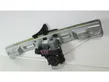 Rear door window regulator with motor