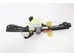 Rear door window regulator with motor