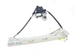 Rear door window regulator with motor