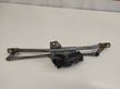 Front wiper linkage and motor