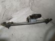 Front wiper linkage and motor