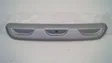 Rear bumper trim bar molding