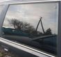 Rear door window glass