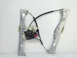 Front door window regulator with motor