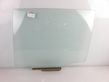 Rear door window glass