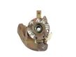 Front wheel hub spindle knuckle