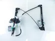 Front door window regulator with motor