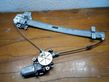 Front door window regulator with motor