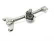 Front door window regulator with motor