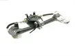 Rear door window regulator with motor