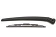 Rear wiper blade arm