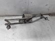 Front wiper linkage and motor