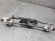 Front wiper linkage and motor