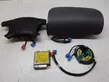 Airbag set with panel