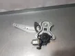 Rear door window regulator with motor