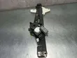 Rear door window regulator with motor