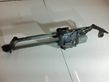 Front wiper linkage and motor